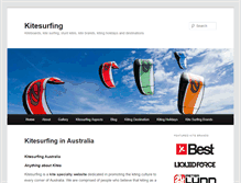 Tablet Screenshot of kiteworks.com.au